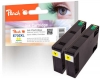 318849 - Peach Doppelpack Tintenpatronen gelb kompatibel zu T7024 y*2, C13T70244010*2 Epson